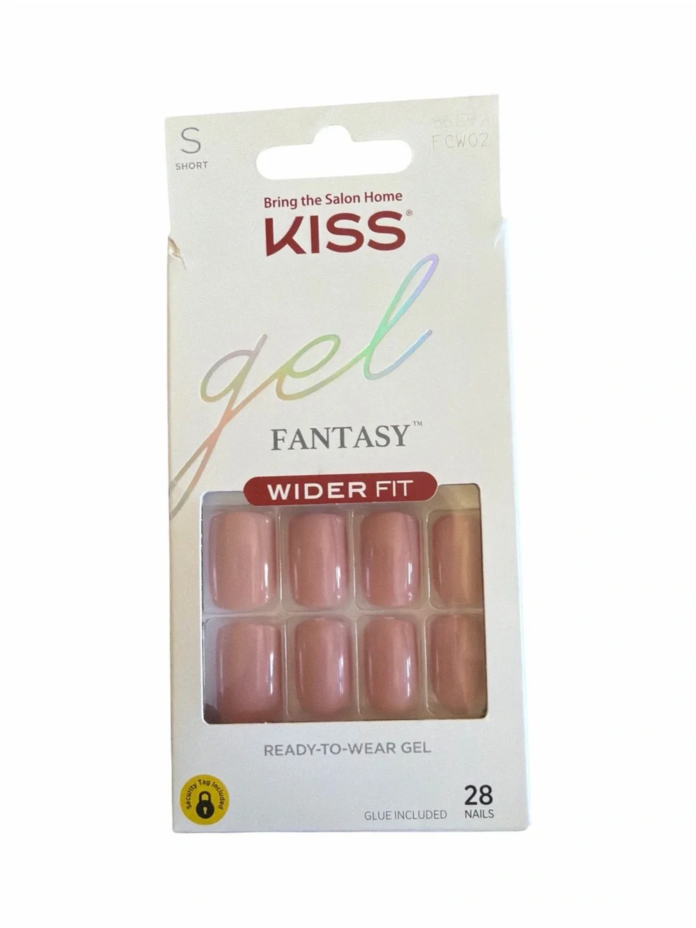 KISS Gel Fantasy Wider Fit Ready-to-Wear Gel Nails - Wider Fit